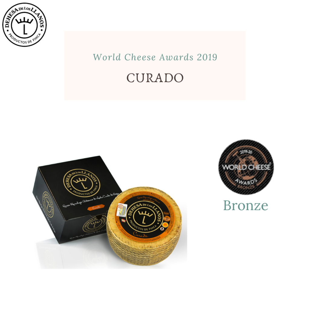 resultado world cheese awards 2019 curado dehesa de los llanos premio bronce